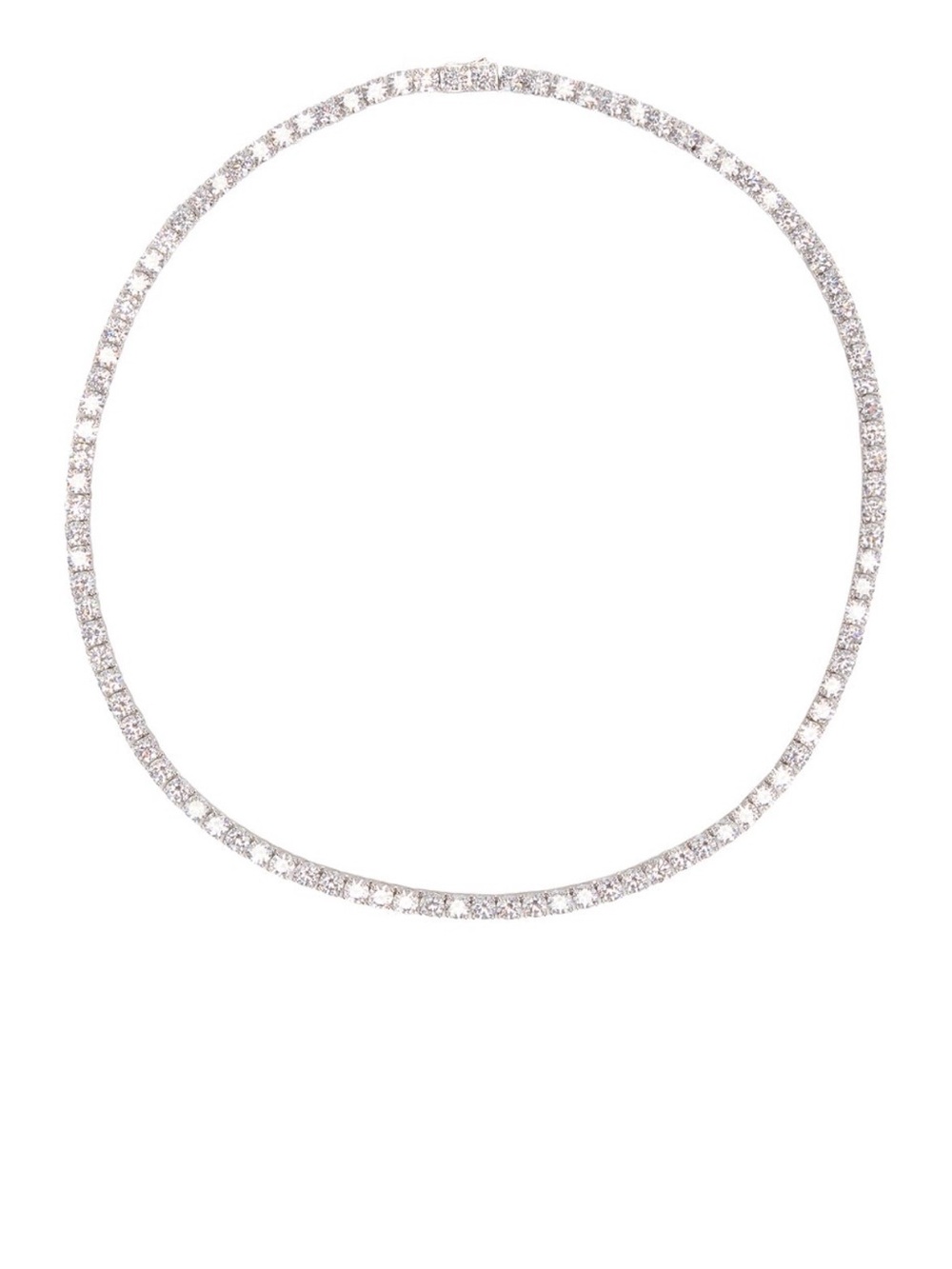 Sophie diamond necklace in silver